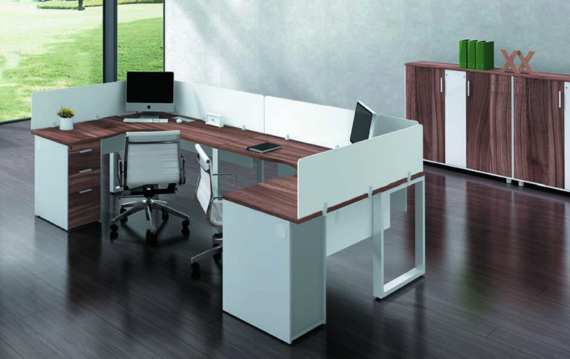 桌上屏 钢架-口字形（扁管）Ted， 泰德